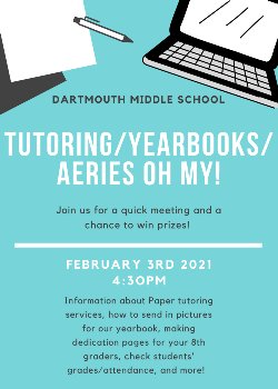 Tutoring/Yearbooks/Aeries Info Meeting Spanish